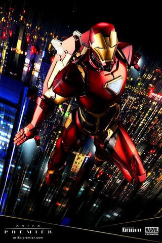 Statuette Kotobukiya - Marvel Universe -  Iron Man 25 Cm
